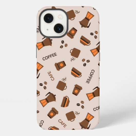 Etui iPhone 13 Café (Verso)