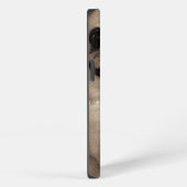 Etui iPhone 13 Cafe pug (Côté droit)