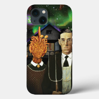 Etui iPhone 13 Caisse gothique d'air d'iPad de Lovecraftian