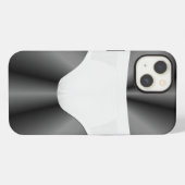 Etui iPhone 13 Cales blanches (Verso Horizontal)