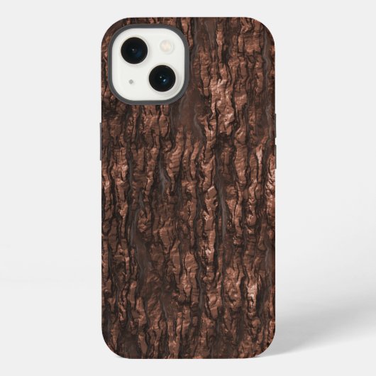Etui iPhone 13 Camion écorce Brown (Verso)
