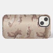 Etui iPhone 13 Camo du désert capité (Verso Horizontal)