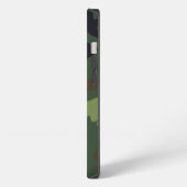 Etui iPhone 13 Camo Militaire Forêt Verte (Côté gauche)