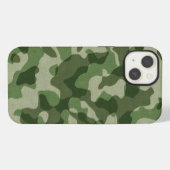 Etui iPhone 13 Camo vert (Verso Horizontal)