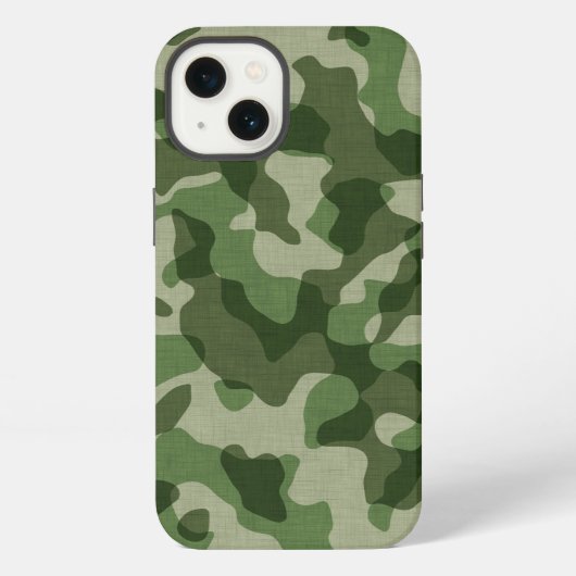 Etui iPhone 13 Camo vert (Verso)