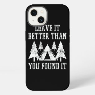 Etui iPhone 13 Camp de scouts Camping Randonnée Vintage Tentue