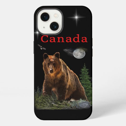 Etui iPhone 13 Canada (Verso)