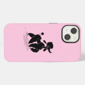Etui iPhone 13 Caniche (Verso Horizontal)