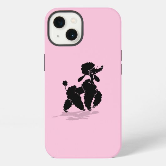 Etui iPhone 13 Caniche (Verso)