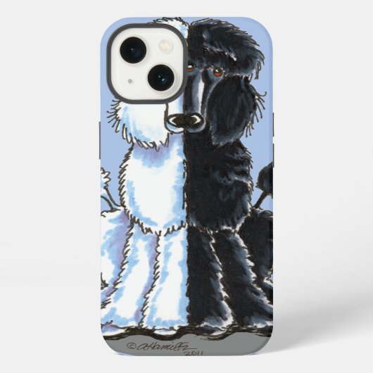 Etui iPhone 13 Canicules doubles standard (Verso)