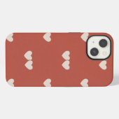 ETUI iPhone 13 CAPA PARA CELULAR EM DESIGN DE CORAÇÃO (Verso Horizontal)