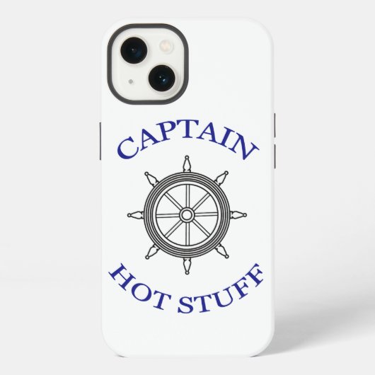 Etui iPhone 13 "Capitaine Hot Stuff" (Verso)