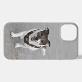Etui iPhone 13 Capo von Oppenheim, Jack Russell Terrier Chien (Verso Horizontal)