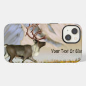 Etui iPhone 13 Caribou de la chaîne de Brooks (Verso Horizontal)