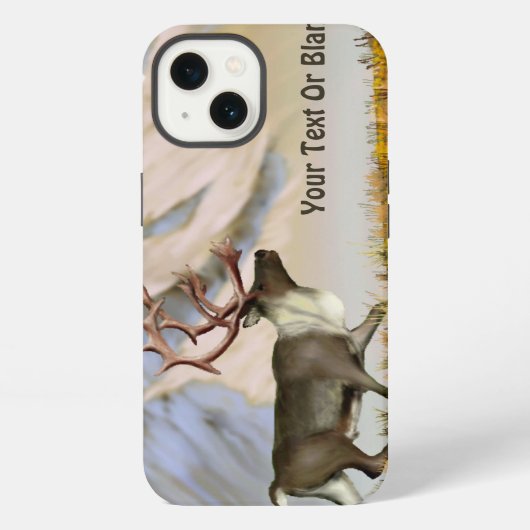 Etui iPhone 13 Caribou de la chaîne de Brooks (Verso)