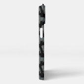 Etui iPhone 13 Carlin Chien Cute Grille Silhouette Noir (Côté droit)