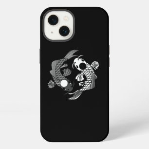 Etui iPhone 13 Carpeaux de Koi Karma Yin Yang Destin Cadeau Spiri
