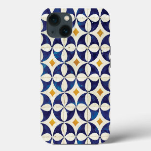 Etui iPhone 13 Carreaux Portugais - Conception de Motif Azulejo