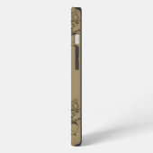Etui iPhone 13 Carte de la constellation du Taureau par Hevelius (Côté gauche)