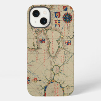 Etui iPhone 13 Carte historique du Caucase - Résistant