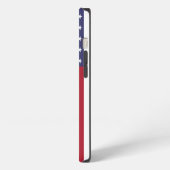 Etui iPhone 13 Carte iPhone drapeau américain (Côté gauche)