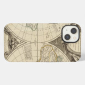 Etui iPhone 13 Carte mondiale 8 (Verso Horizontal)