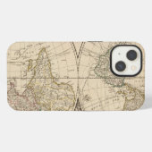 Etui iPhone 13 Carte mondiale 9 (Verso Horizontal)