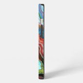 Etui iPhone 13 "Cas en pierre de l'iPhone 6 d'arc-en-ciel " (Côté gauche)