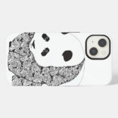 Etui iPhone 13 Cas géant de l'iPhone 6 d'ours panda (Verso Horizontal)