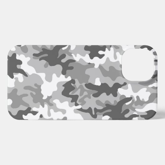 Etui iPhone 13 Case-Mate iPhone Case Grey and White Camouflage (Verso Horizontal)