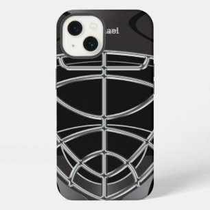 Etui iPhone 13 Casque de gardien de hockey