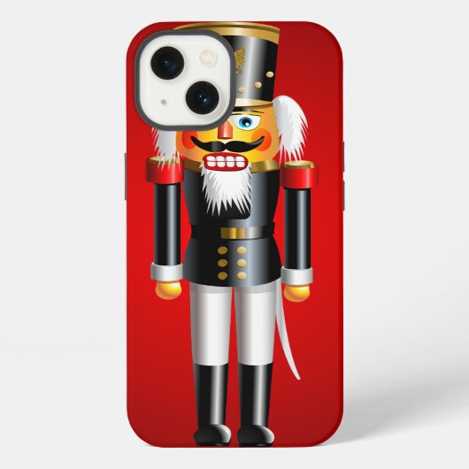 Etui iPhone 13 Casse-noix Xmas (Verso)