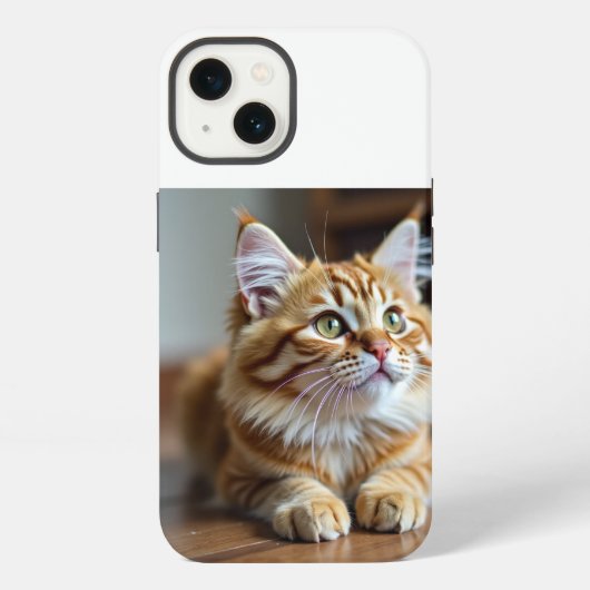Etui iPhone 13 Cat drôle (Verso)