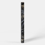 Etui iPhone 13 Cathédrale de fractale (Côté droit)