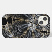 Etui iPhone 13 Cathédrale de fractale (Verso Horizontal)