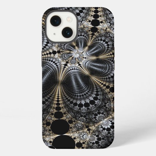Etui iPhone 13 Cathédrale de fractale (Verso)