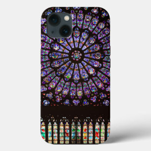 Etui iPhone 13 Cathédrale Notre Dame de Paris Rosace