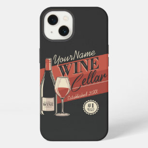 Etui iPhone 13 Cave à vin personnalisée Bar Salle de dégustation