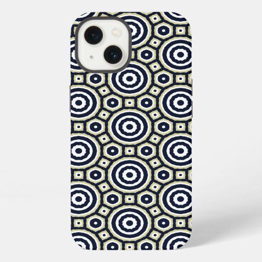 Etui iPhone 13 Cercles (Verso)