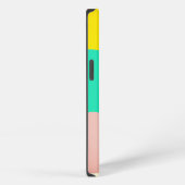 Etui iPhone 13 Cercles colorés Nom personnalisé (Côté droit)