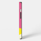 Etui iPhone 13 Cercles colorés Nom personnalisé (Côté gauche)