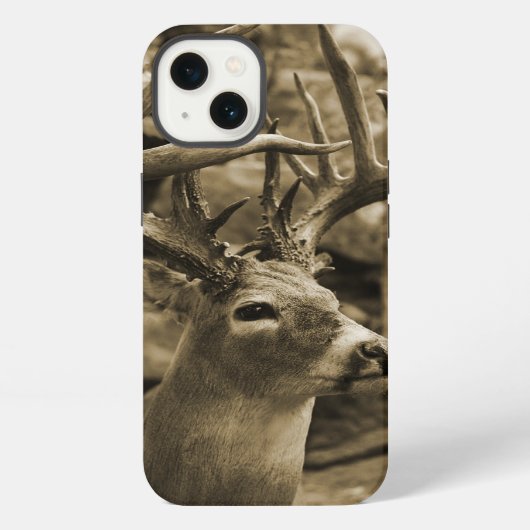 Etui iPhone 13 Cerfs communs de trophée (Verso)