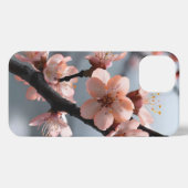 Etui iPhone 13 Cerise fleurs iPhone 13 Slim Fit Coque, Glossy (Verso Horizontal)