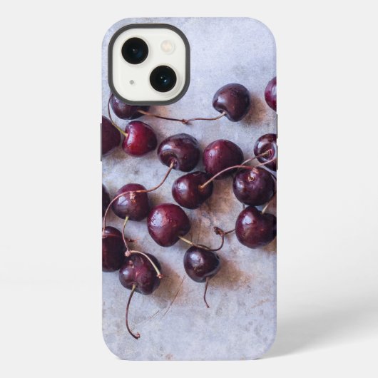 Etui iPhone 13 Cerises (Verso)
