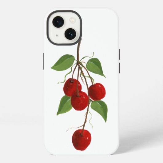 Etui iPhone 13 Cerises (Verso)