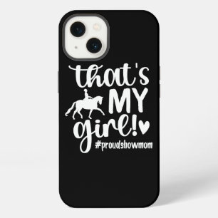 Etui iPhone 13 Cette Fille Mienne Fière Exposition Équestre Maman