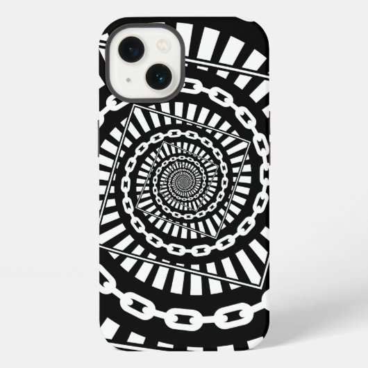 Etui iPhone 13 Chaînes de Disc Golf (Verso)