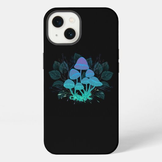 Etui iPhone 13 Champignons dans les buissons (Verso)
