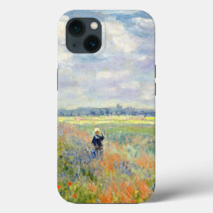 Etui iPhone 13 Champs de coquelicots près d'Argenteuil par Claude
