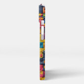 Etui iPhone 13 Chaos géométriques colorés _ coque iphone (Côté gauche)